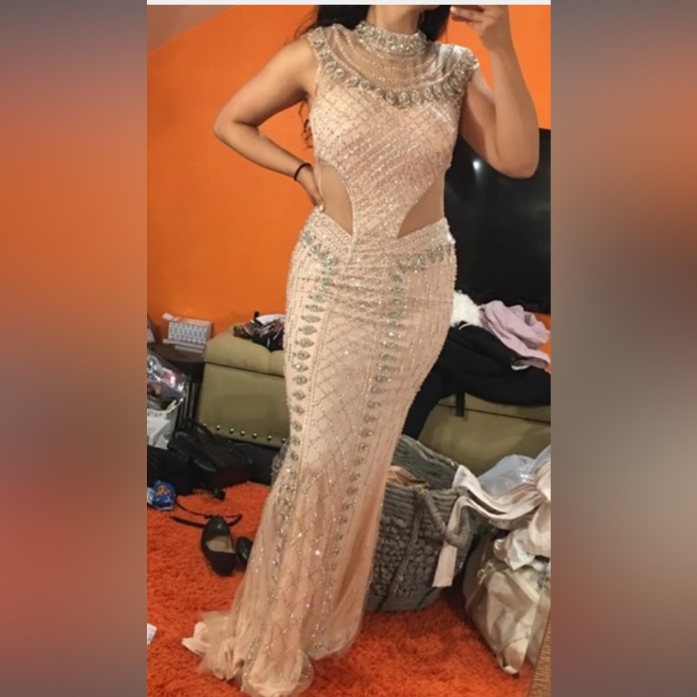 Elegant formal dress, prom dress , alamour the label luxury dress